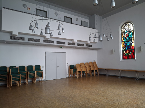 Heute Pfarrheim, früher Kirche: Das Delhovener Gemeindezentrum besteht seit 25 Jahren.